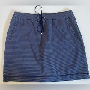 Chicos Zenergy Knit Strip Skort Size 12/14